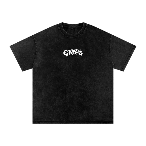 Acid Wash Oversize T-Shirt - 250 GSM